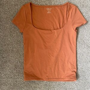 American Eagle Outfitters Rust Top
